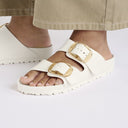 Birkenstock arizona big buckle eva eggshell