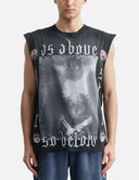 Hellstar As Above So Below Muscle Tee Negro