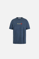 District Vision California Cotton Tee Super Star Warm Blue