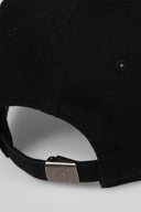 Carhartt WIP Madison Logo Cap Black White - detalle