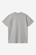 Carhartt WIP S/S Chase T-Shirt Grey Heather Gold - detalle 2