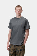 Carhartt WIP S/S Chase T-Shirt Styx Gold - vista frontal