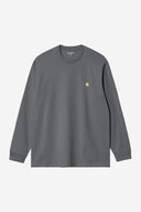 Carhartt WIP L/S Chase T-Shirt Styx Gold - detalle 1