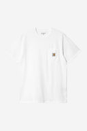Carhartt WIP S/S Pocket T-Shirt White - modelo 1