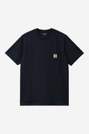 Carhartt WIP S/S Pocket T-Shirt Dark Navy - modelo 1