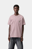 Carhartt WIP S/S Pocket T-Shirt Hortensia - frontal
