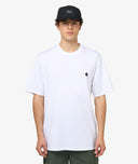 Carhartt WIP S/S Madison T-Shirt White/Black - vista frontal