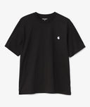 Carhartt WIP S/S Madison T-Shirt Black/White - vista frontal