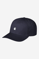 Carhartt WIP Madison Logo Cap Dark Navy White