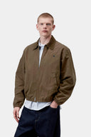 Carhartt WIP Madison Ripstop Jacket Dark Beech Black - frontal