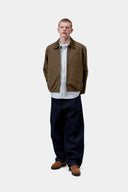 Carhartt WIP Madison Ripstop Jacket Dark Beech Black - detalle