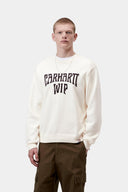 Carhartt WIP Deck Sweater Wax Black - frontal