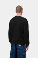 Carhartt WIP Deck Sweater Black Wax - vista 2