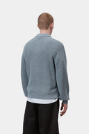 Carhartt WIP L/S Miles Polo Shady Blue - vista 2