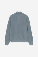 Carhartt WIP L/S Miles Polo Shady Blue - modelo 2