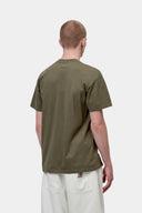 Carhartt WIP S/S Gracious T-Shirt, colorway Cypress, vista en modelo 2
