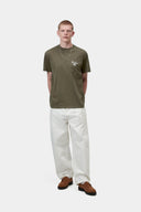 Carhartt WIP S/S Gracious T-Shirt, colorway Cypress, vista en modelo 3