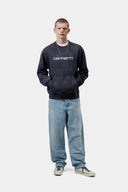 Carhartt WIP Painter Sweat Dark Navy - vista 3