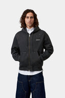 Carhartt WIP Hooded Painter Jacket Black - detalle