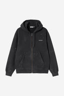 Carhartt WIP Hooded Painter Jacket Black - modelo