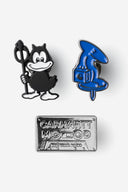 Carhartt WIP Bumper Pin Set Multicolor - vista 2