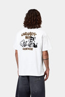 Carhartt WIP S/S Coffee Break T-Shirt White - vista 2
