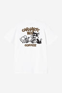 Carhartt WIP S/S Coffee Break T-Shirt White - modelo 1