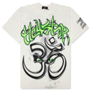 Hellstar Reach Your Inner Peace Yoga T-Shirt Blanco