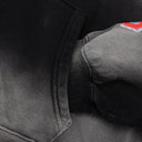 Hellstar Stars Shine Graffiti Hoodie Negro/Rojo
