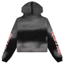 Hellstar Stars Shine Graffiti Hoodie Negro/Rojo