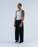 Students curriculum baggy twill pants