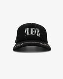 Students research institute trucker hat