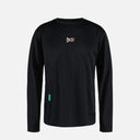 District Vision Long Sleeve Boxy Training Tee Negro