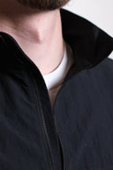 District Vision Half-Zip Nylon Windbreaker Negro