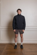 District Vision Half-Zip Nylon Windbreaker Negro