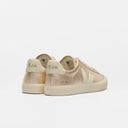 Veja Campo Leather Platine Pierre Mujer