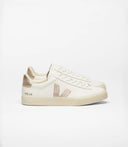 Veja Campo Leather Extra White Platine Mujer
