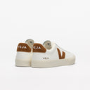 Veja Campo Leather White Cognac Mujer