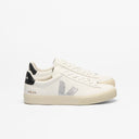 Veja Campo Leather White Silver Black Mujer