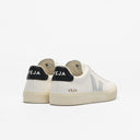 Veja Campo Leather White Silver Black Mujer