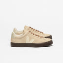 Veja Campo Hairy Suede Almond Pierre Mujer