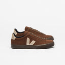 Veja Campo Suede Walnut Platine Eagle Mujer