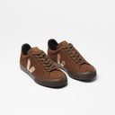 Veja Campo Suede Walnut Platine Eagle Mujer