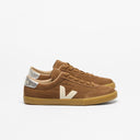 Veja Panenka Suede Brown Pierre Silver Mujer