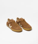 Veja Panenka Suede Brown Pierre Silver Mujer