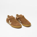 Veja Panenka Suede Brown Pierre Silver Mujer