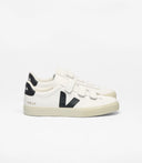 Veja Recife Leather Extra White Black Mujer