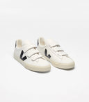 Veja Recife Leather Extra White Black Mujer