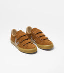Veja Recife Logo Suede Cognac Bronz Natural Mujer
