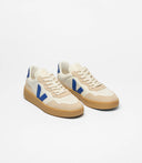 Veja V-90 O.T. Cuero Azul Atlantique Almendra Hombre